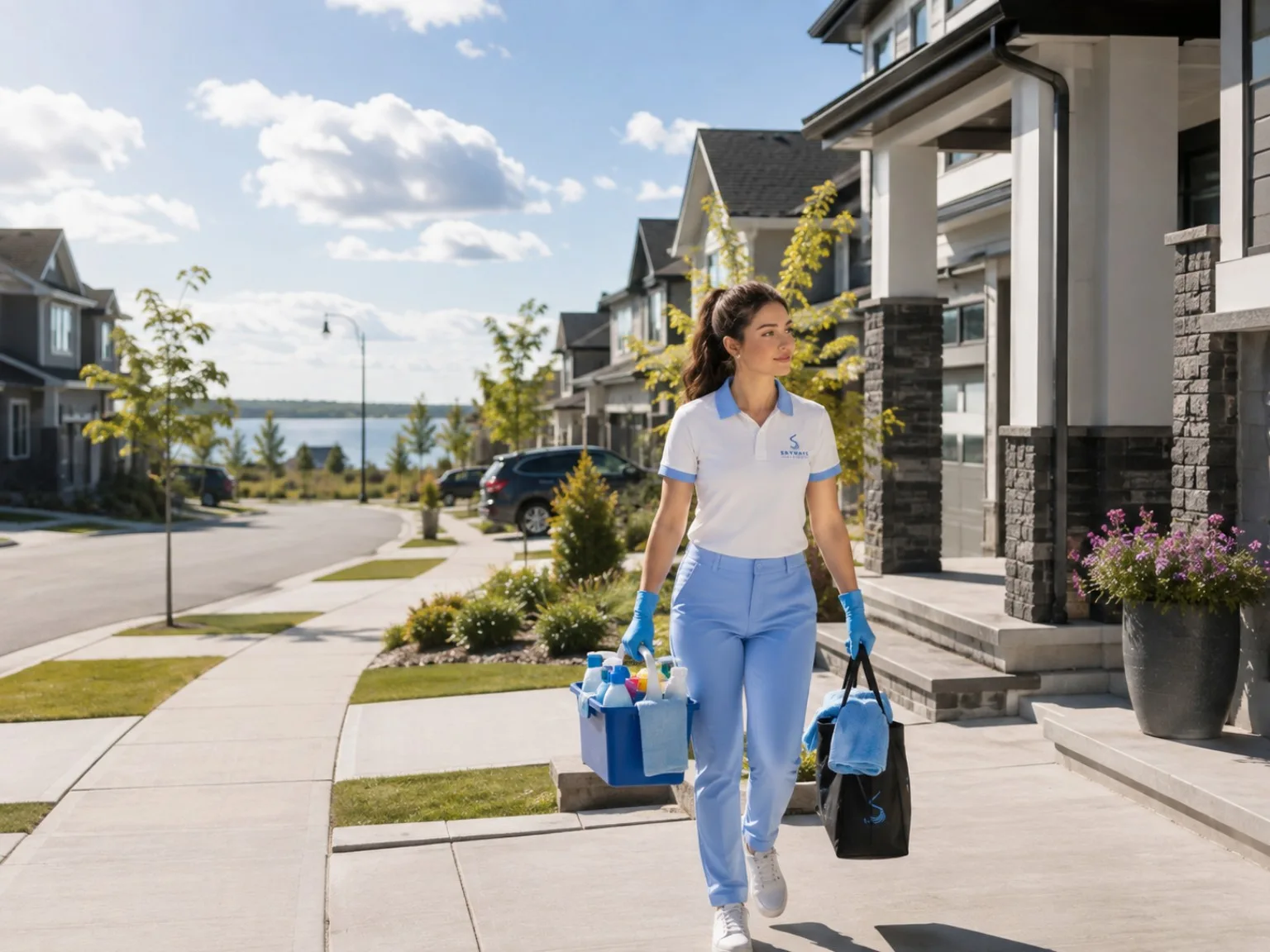 Skyways Cleaners providing professional cleaning services in Airdrie, Alberta